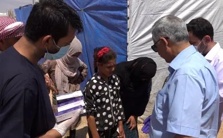 Li kampên koçberan tedbîrên tenduristiyê