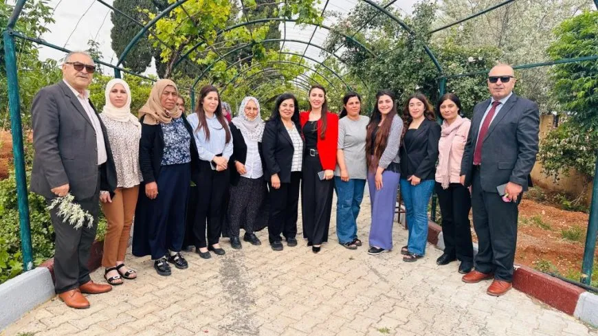Şandeya KNK'ê serdana bajarê Kobanê kir
