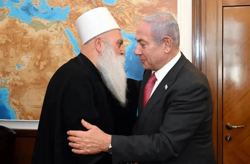 Rêberê Durzî bi Netanyahu re hevdîtin kir