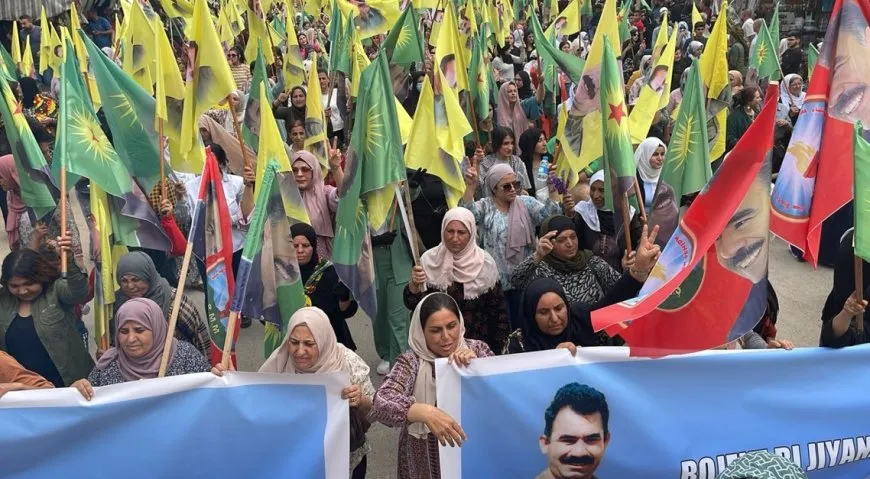 Li 4 bajaran bi hezaran jin ji bo azadiya fîzîkî ya Rêber Abdullah Ocalan dimeşin