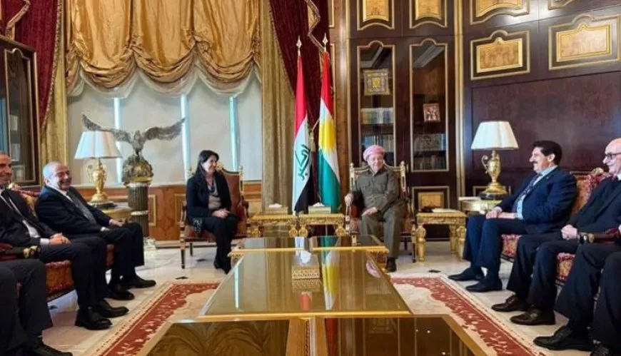 Masûd Barzanî ji bo Onder peyama sersaxiyê da