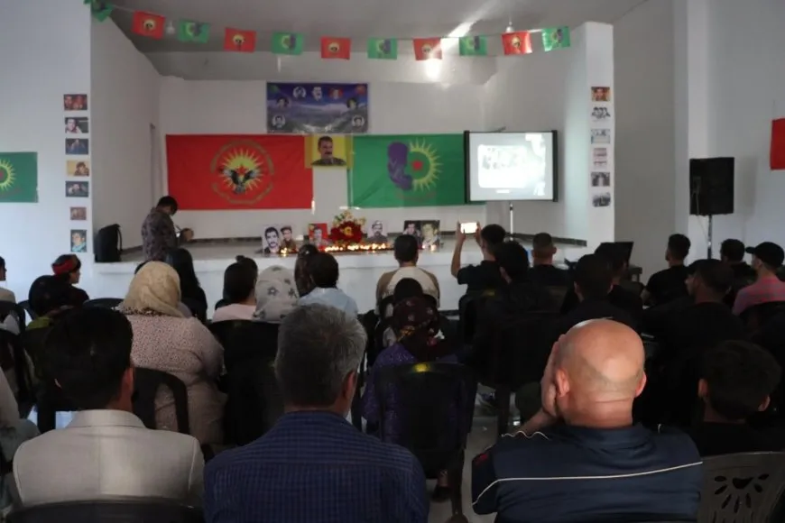Li Kobanê şehîd Deniz Gezmiş, Yusuf Aslan û Huseyin Inan hatin bibîranîn