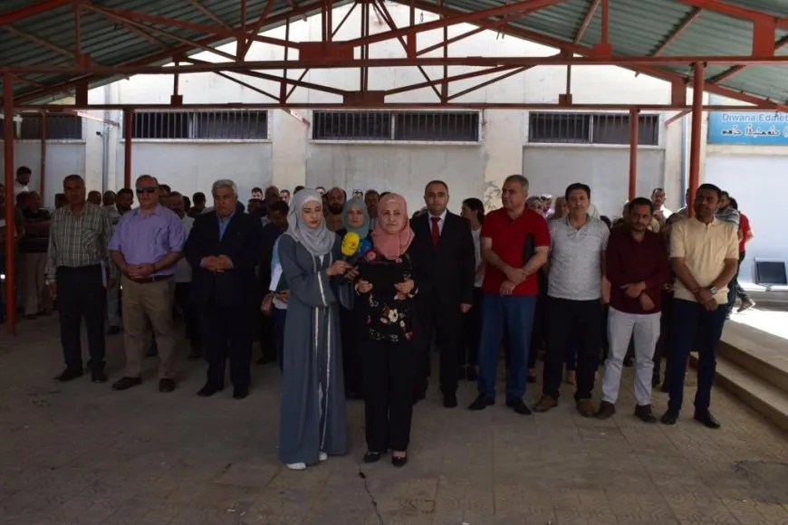 Li dijî tayînkirina kujerê şehîd Hevrîn Xelef rêzeçalakiyên şermezarkirinê