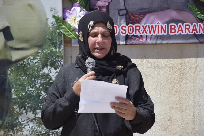 Ji bo şehîda HPG’ê Sorxwîn Baran merasîma xiyabî li dar ket