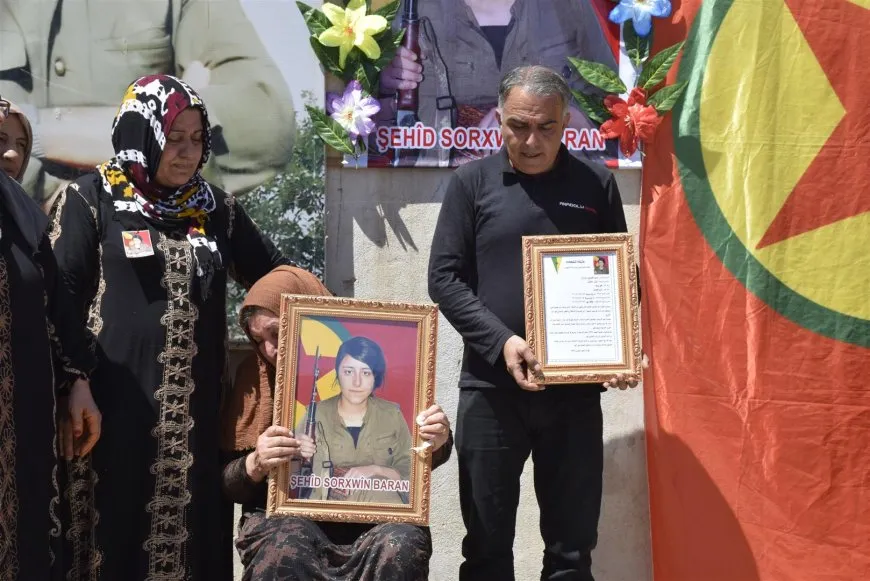 Ji bo şehîda HPG’ê Sorxwîn Baran merasîma xiyabî li dar ket