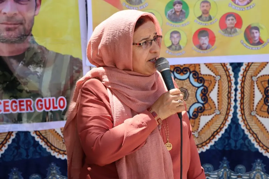 Girseya Qamişloyê sersaxî da malbata şehîd Ceger Gulo