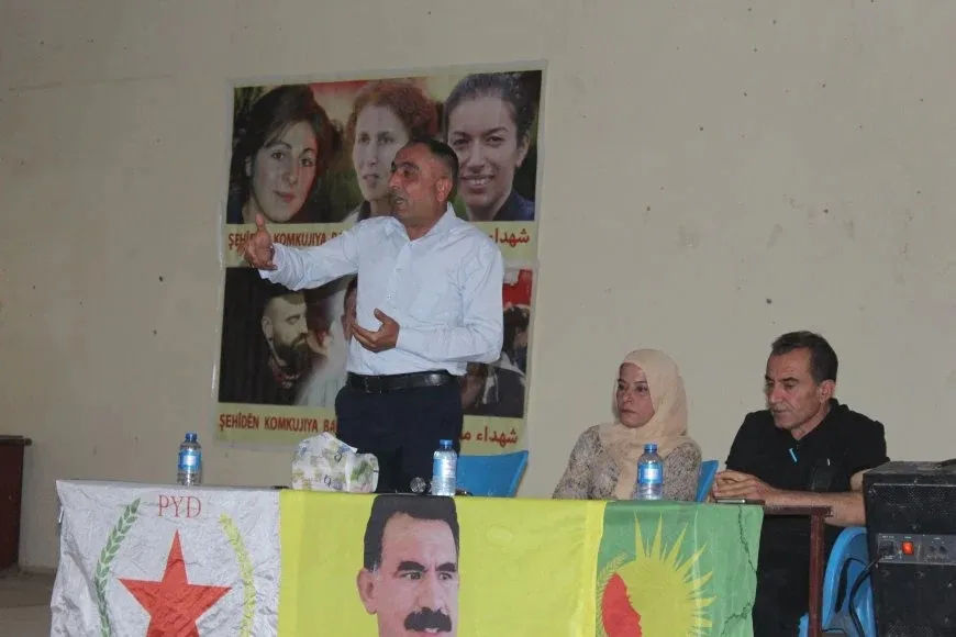PYD li Çilaxayê bi rûspî û şêxên eşîran re civiya