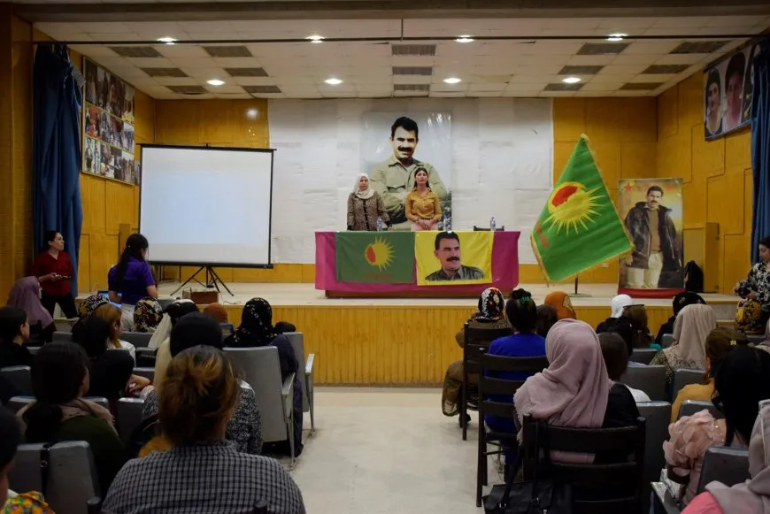 Kongra Star têkildarî azadiya Rêber Abdullah Ocalan civîn li dar xistin