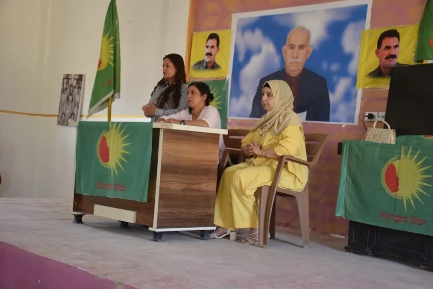 Kongra Star têkildarî azadiya Rêber Abdullah Ocalan civîn li dar xistin