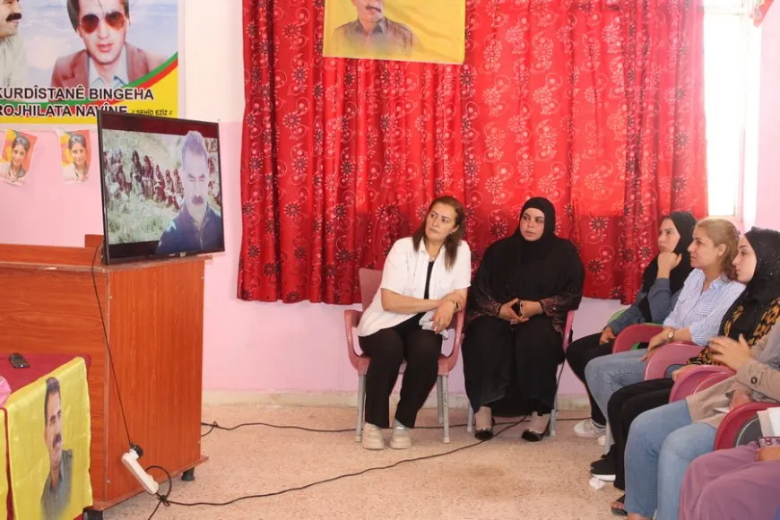 Kongra Star têkildarî azadiya Rêber Abdullah Ocalan civîn li dar xistin