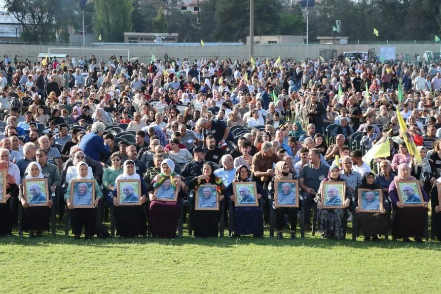 Xelkê Qamişlo: Divê azadiya fîzîkî ya Rêber Apo  pêk bê