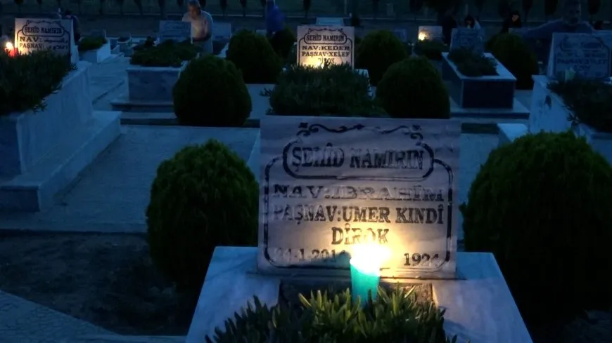 Bi pêxistina mûman şehîdên Meha Gulanê hatin bibîranîn