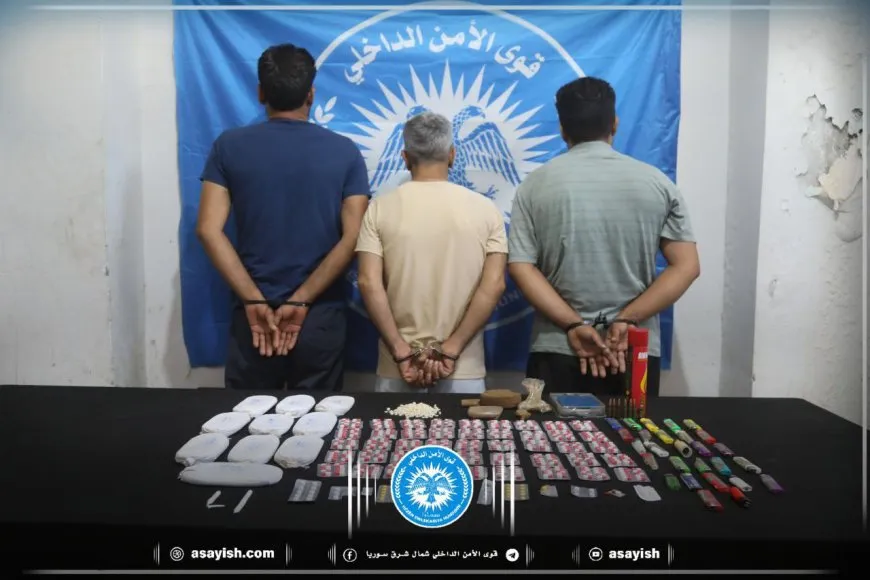 Li Hesekê û Qamişloyê operasyonên li dijî bazirganên hişbir û çekan