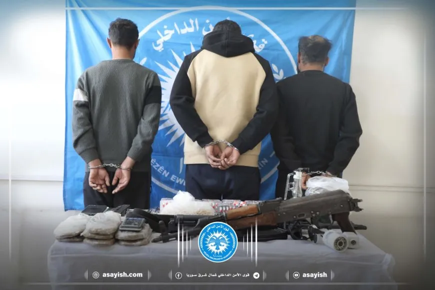Li Hesekê û Qamişloyê operasyonên li dijî bazirganên hişbir û çekan