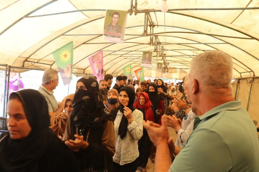 Sersaxî ji malbata şehîd Elî Şêr re hat xwestin