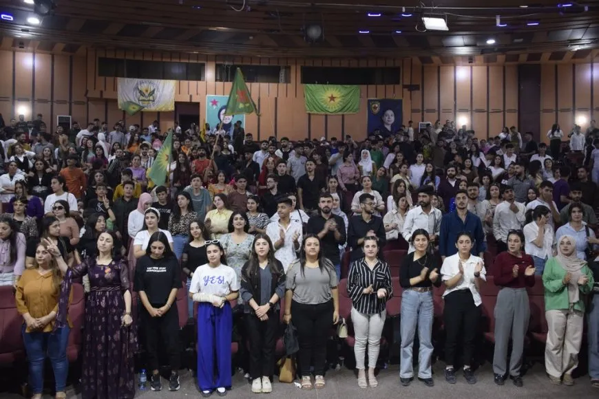 Li Hesekê Xwendekarên Welatparêz konferansek li dar xist