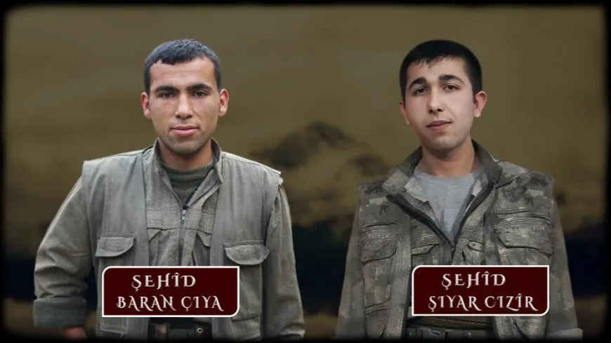 HPG’ê nasnameyên 2 şehîdan aşkera kirin
