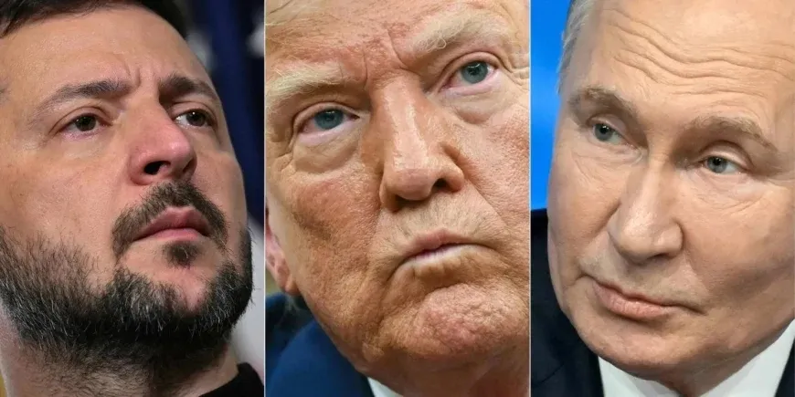 Zelensky pêşniyara hevdîtina sêalî ya bi Trump û Pûtîn re kir