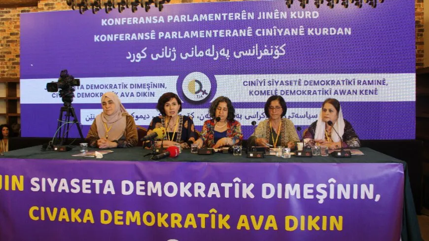 Roja yekemîn a Konferansa Parlamenterên Jin ên Kurd bi dawî bû