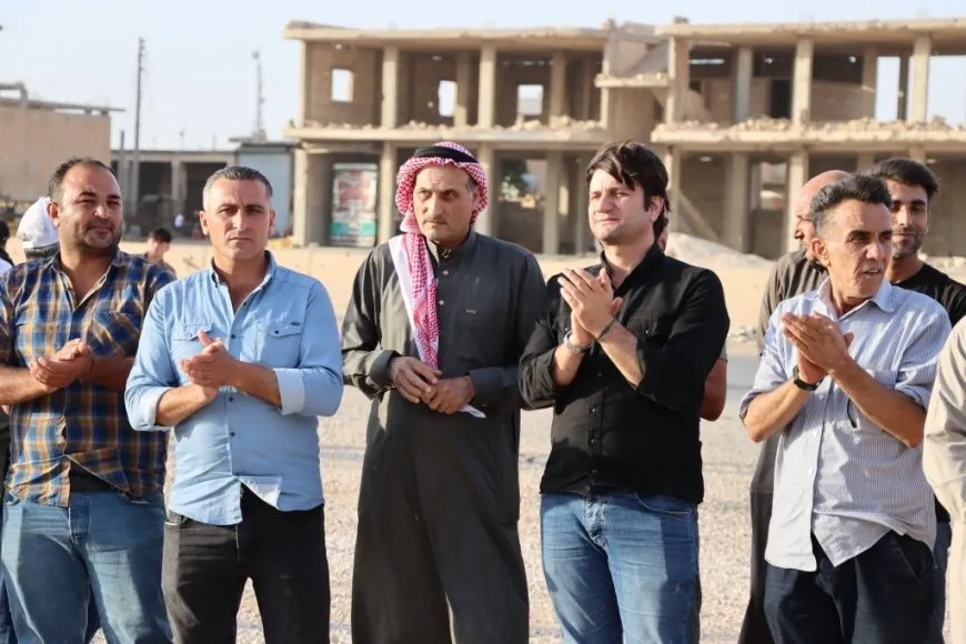 Desteya Çandê li Meskenê çalakiyek hunerî li dar xist