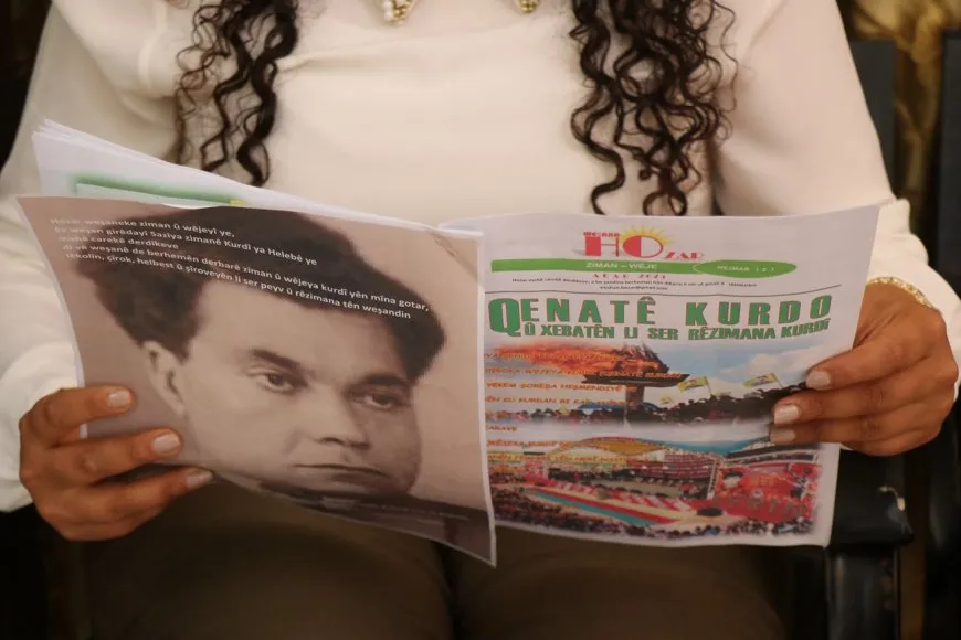 SZK'ê ya Helebê  ji bo xurtkirina zimanê Kurdî kovara "Hozar" diweşîne