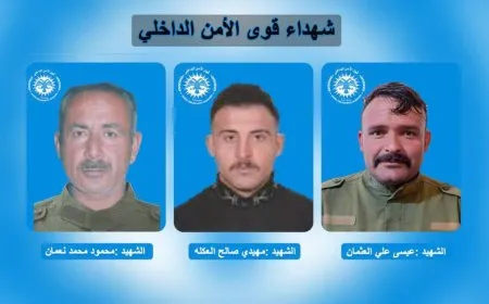 Nasnameyên 3 şehîdên Hêzên Ewlekariya Hundirîn hatin aşkerakirin