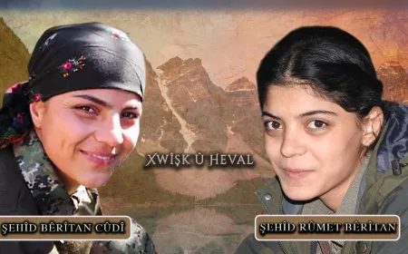 Nasnameyên 2 gerîlayên di êrişên bi çekên kîmyewî de şehîd bûbûn hatin ragihandin