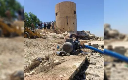 Yekîneya Avê ya Curniyeyê rewşa awarte ragihand