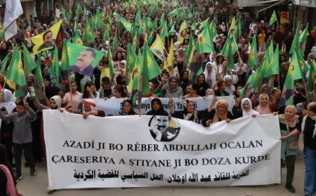 Wê ji bo Rêber Abdullah Ocalan meş werin lidarxistin