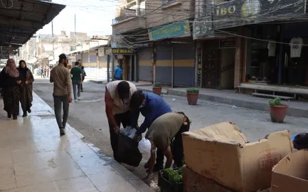 Li Qamişloyê xebata paqijkirinê