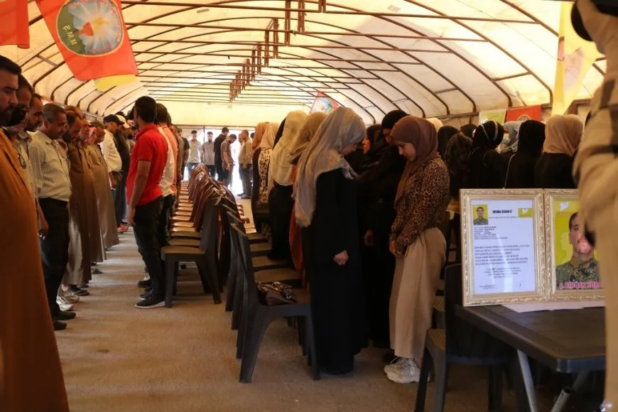 Ji bo şehîd Birûsk Kobanê taziye hat danîn