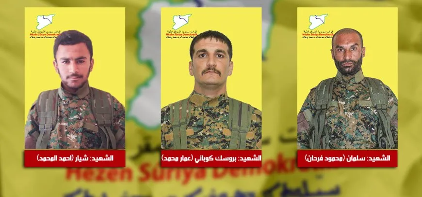 QSD: Hevreyên me Birûsk, Şiyar û Selman şehîd bûn