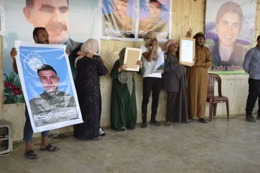 Bi merasîmek heybet xelkê Hesekê sê şehîd oxir kirin