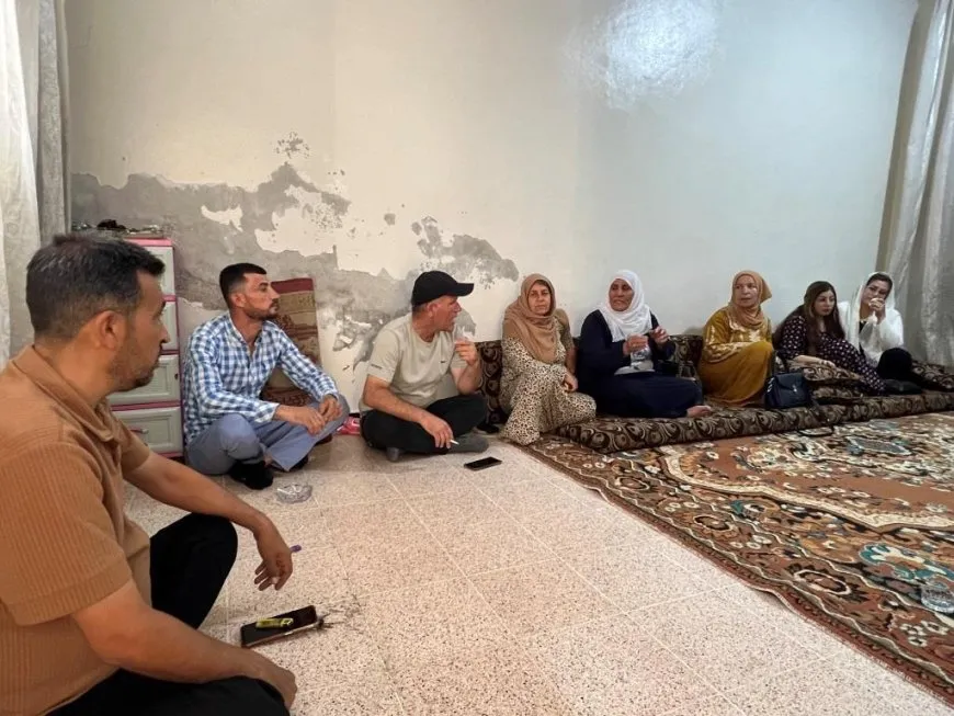 Bi boneya cejnê malbatên şehîdan û koçber tên ziyaretkirin
