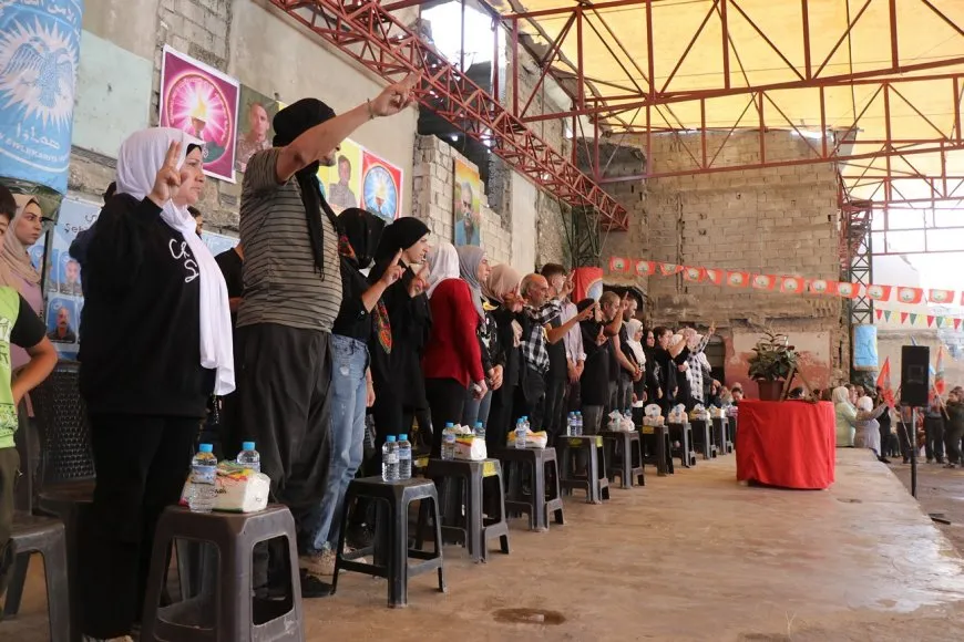 Şêniyên Helebê sersaxî da malbatên şehîd Baran û Can Şêr