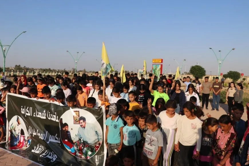 Zarokan silav û hezkirinên xwe ji Rêber Abdullah Ocalan re şandin