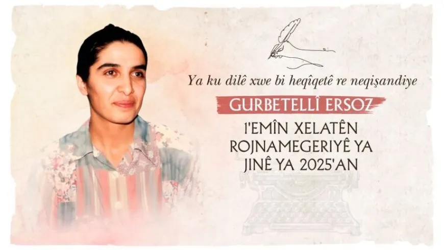 Serlêdanên ji bo 'Xelatên Rojnamegeriya Jinan a Gurbetellî Ersoz' dest pê dikin