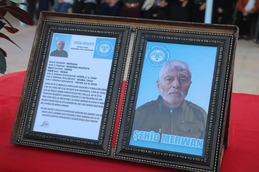 Xelkê Helebê şehîd Merwan spart axê