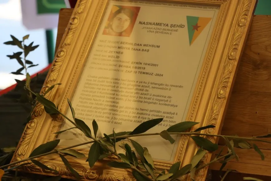 Ji bo şehîd Serhildan Mehsum merasîma xiyabî hat lidarxistin