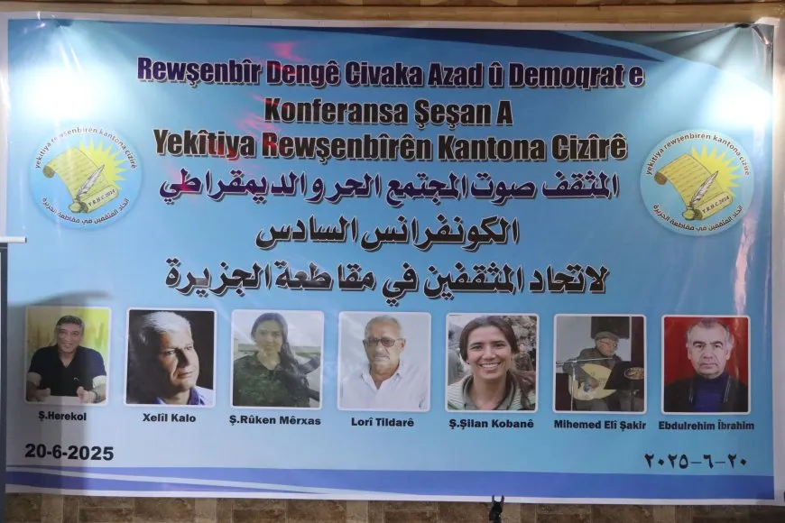 Konferansa 6’an a Yekitiya Rewşenbîran a Cizîrê tê lidarxistin