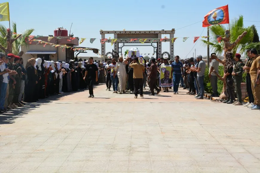 Şehîd Elî El Ehmed bi merasîmeke biheybet hat oxirkirin