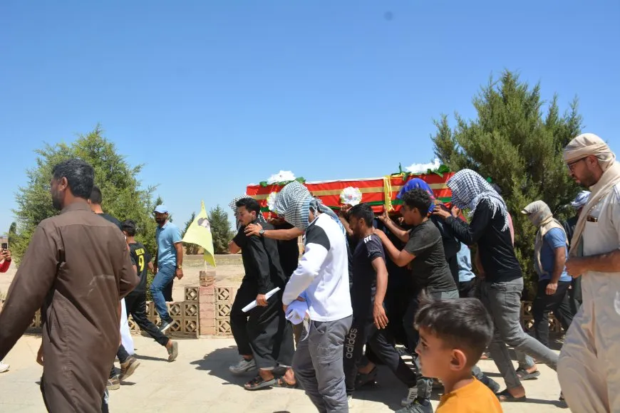 Şehîd Elî El Ehmed bi merasîmeke biheybet hat oxirkirin