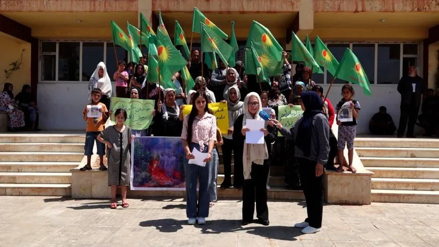 Jinên efrînî: Çeteyan ji warê me derxin!