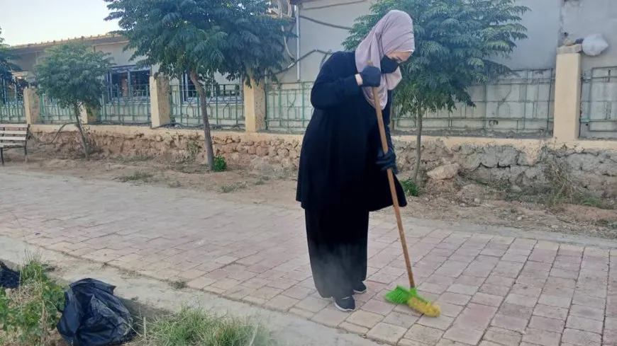 Nivîsgeha Jinan a Desteya Ciwanan û Werzîşê xebatên paqijiyê dan destpêkirin