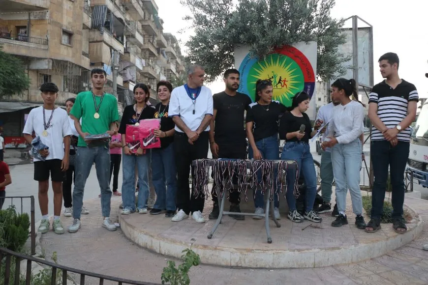 Ciwanên Helebê çalakiyek werzîşî li dar xist