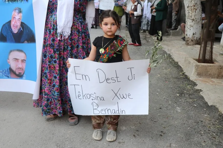Koçberên Efrînê yên li Helebê daxwaza bidawîkirina dagirkeriyê kir