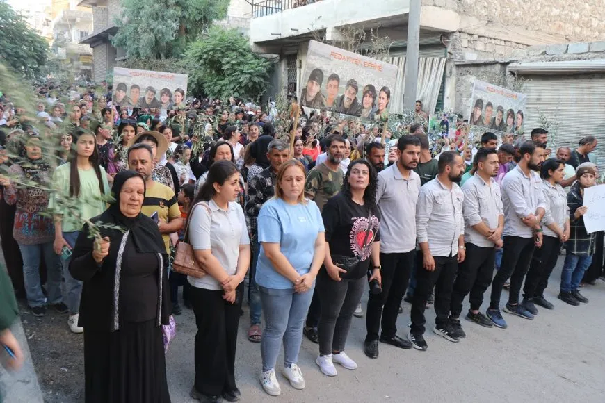 Koçberên Efrînê yên li Helebê daxwaza bidawîkirina dagirkeriyê kir