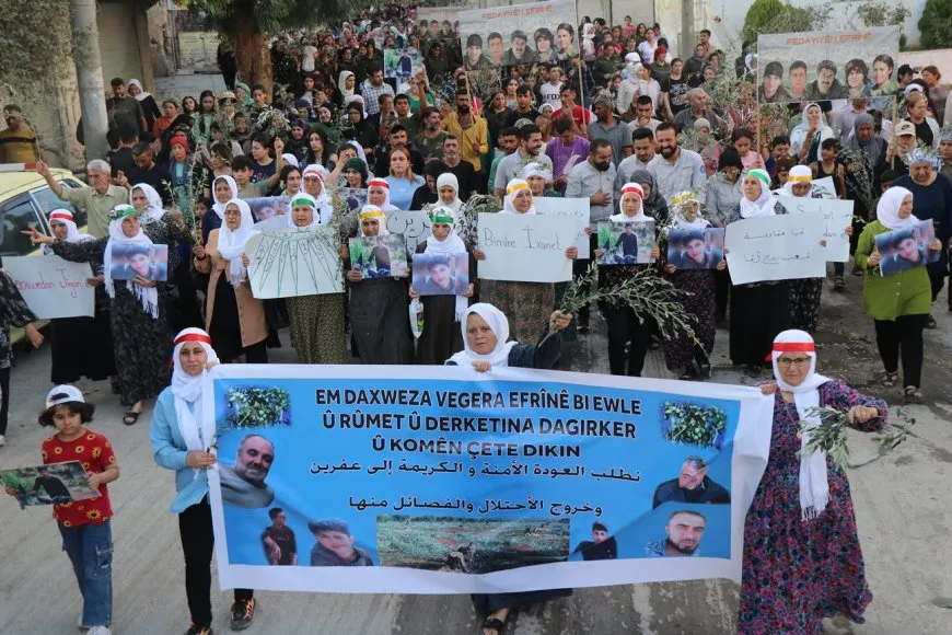 Koçberên Efrînê yên li Helebê daxwaza bidawîkirina dagirkeriyê kir