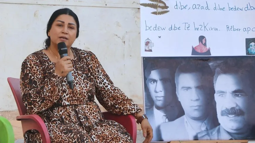 Bi gotinên Rêber Apo jinên li Helebê çalakiyek li dar xist