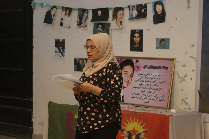 Ciwanên Reqayê bi pêxistina mûman şehîd Zîlan bi bîr anî